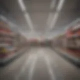 Accessible retail environment showcasing wide aisles and ramps