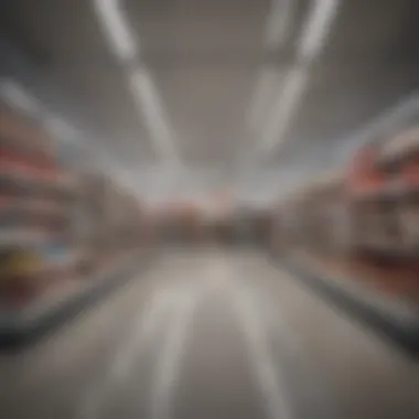 Inclusive Retail Design Accessible retail environment showcasing wide aisles and ramps