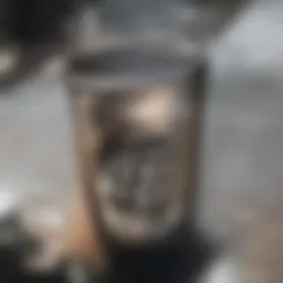 Detailed view of a bottle of Act Plaque Revealing Rinse