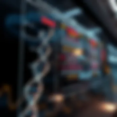 Chart depicting alternative splicing mechanisms