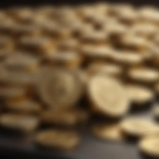 Historical gold price trends over time