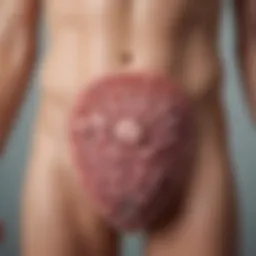 Illustration depicting the urinary microbiome