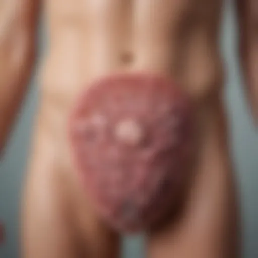 Illustration depicting the urinary microbiome