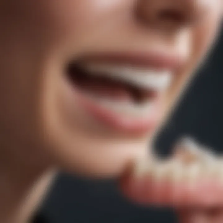 An illustration of orthodontic bonding materials showcasing different types.