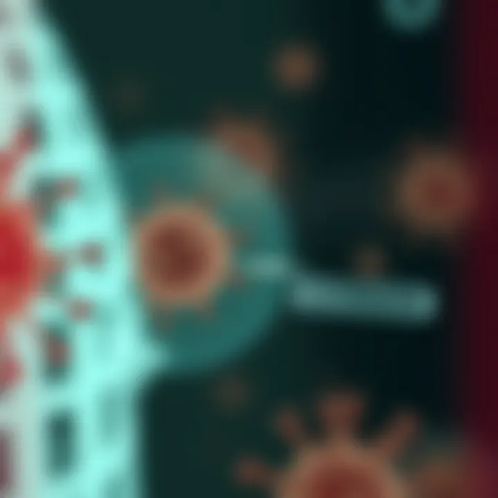 Research Efforts in Enhancing Herpes IV Treatment Diagram showing research efforts in Herpes IV treatment