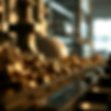 Extraction of nickel minerals showcasing modern techniques