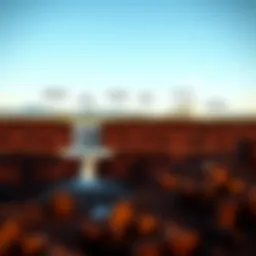 Diagram of various drainage systems