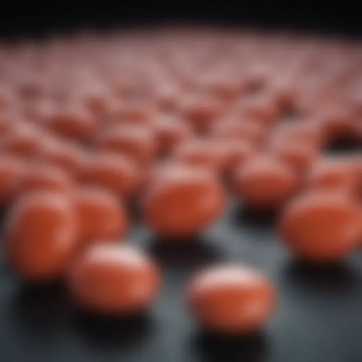 Visual representation of ibuprofen's therapeutic applications