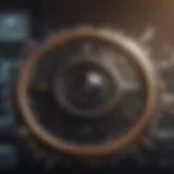 Visual representation of video stream encryption techniques