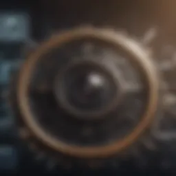 Visual representation of video stream encryption techniques