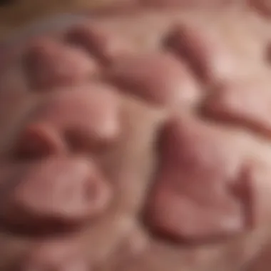 Clinical Presentation of Swine Pneumonia Visual representation of clinical signs in affected pigs