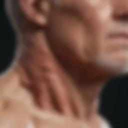 Illustration depicting muscle degeneration