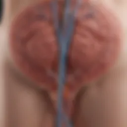 Diagram illustrating the principles of endovenous ablation therapy