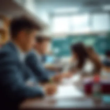 Engaging Students Through Interactive Methods A classroom environment showcasing interactive learning