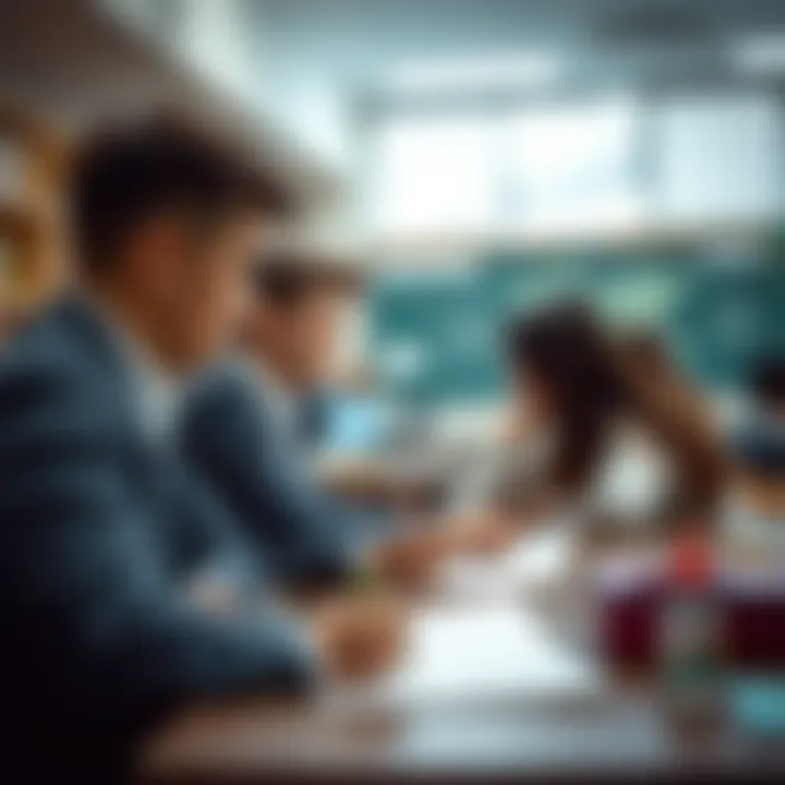 Engaging Students Through Interactive Methods A classroom environment showcasing interactive learning