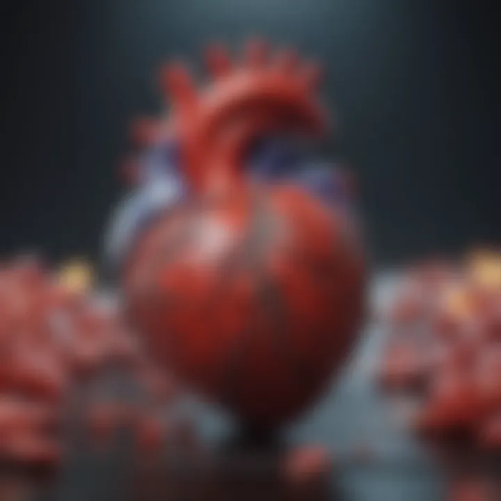 Visual representation of environmental factors that contribute to congenital heart disease.