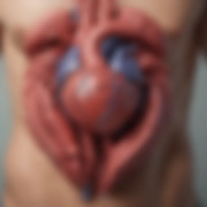 Infographic illustrating the multifactorial nature of congenital heart disease.