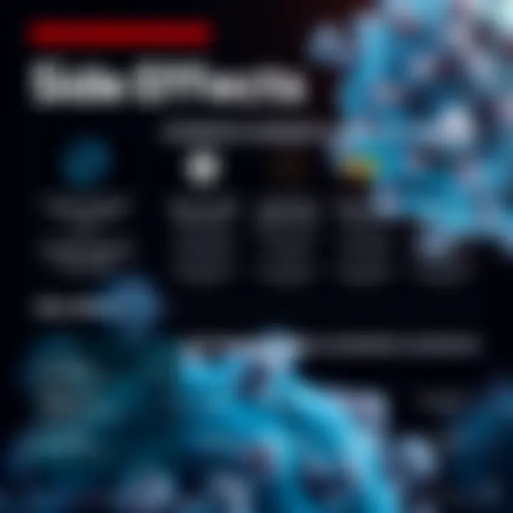 Infographic on side effects of biologic agents