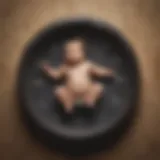 Historical representation of birth rates across different eras