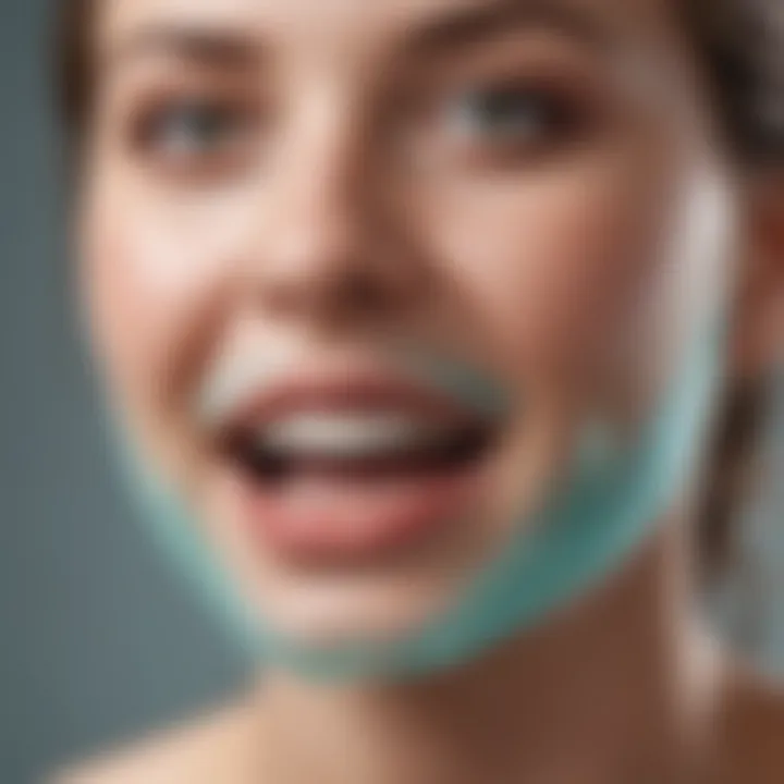 Infographic illustrating the benefits of using sorbitol-free mouthwash.