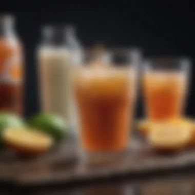 Nutritional Benefits of Non-Citric Acid Drinks An infographic highlighting the nutritional benefits of various non-citric acid drinks.