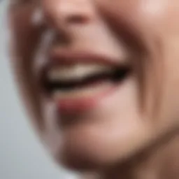 Illustration depicting the sensation of phantom tooth pain.