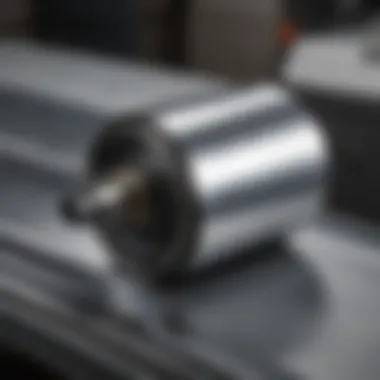 Functionality of Sheet Metal Hem Roller Sheet metal hem roller in operation, demonstrating its functionality in bending metal.