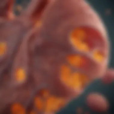 Understanding Fatty Liver Disease Pathology Graphic representation of fatty liver disease pathology