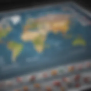 Global Access to First-Line ARV Medications World map showing access to ARV medications globally