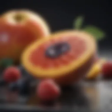 Fruits Promoting Digestive Wellness An array of fruits known for their laxative properties