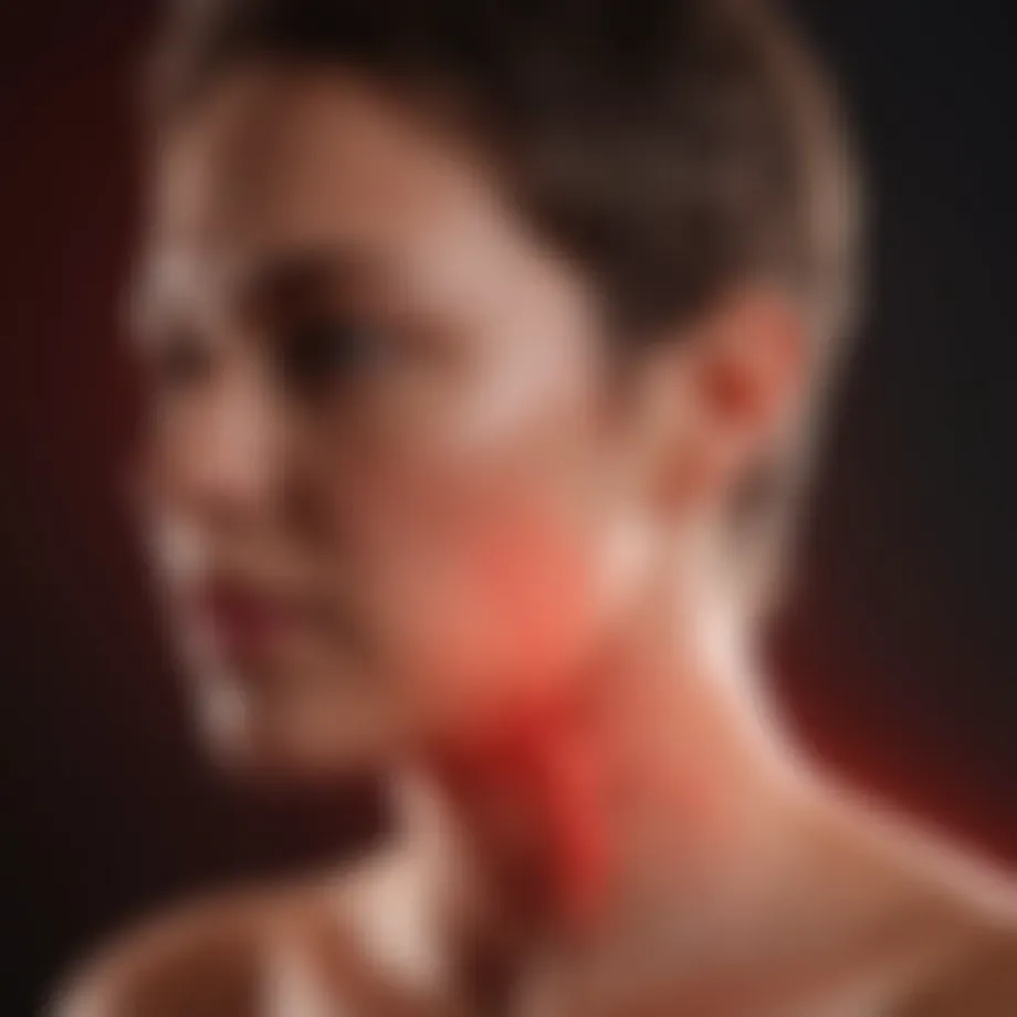 Therapeutic application of red light on nerves