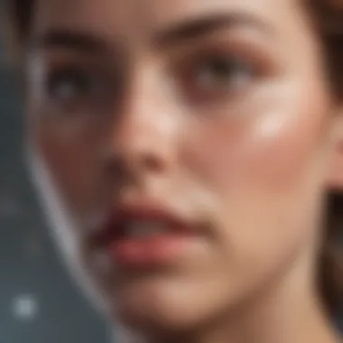 Visual representation of hormone fluctuations