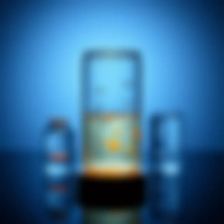 Understanding Electrolyte Balance Visual representation of electrolyte balance in hydration solutions