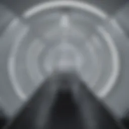 Hyperbaric chamber showcasing its interior.