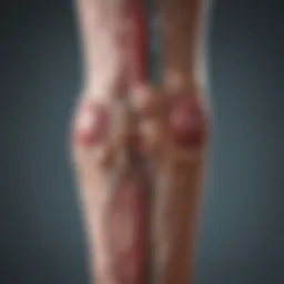 Visual representation of neuropathic pain pathways