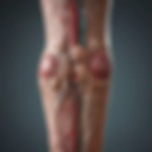 Visual representation of neuropathic pain pathways