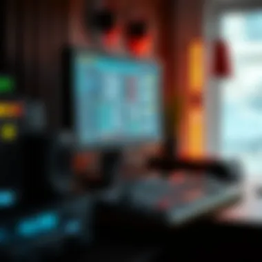 Visual representation of ISDN applications