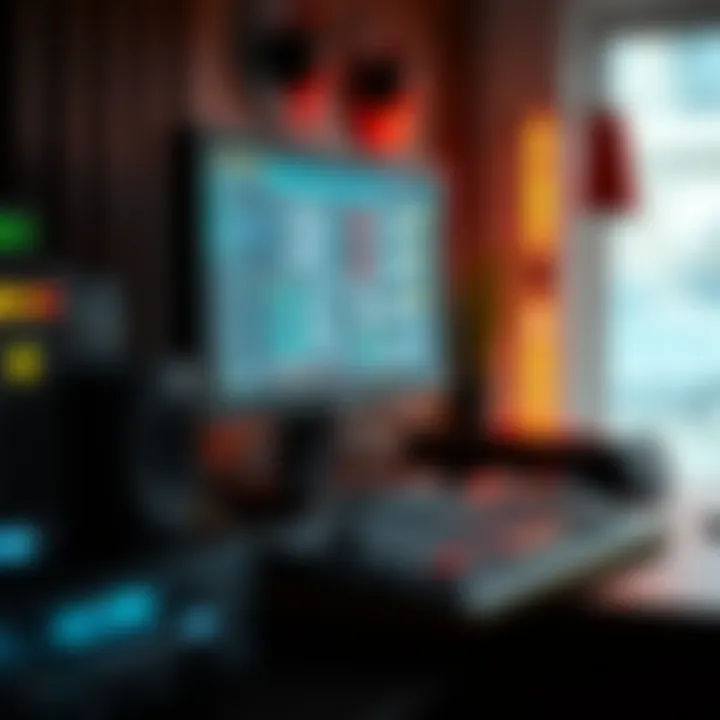 Visual representation of ISDN applications