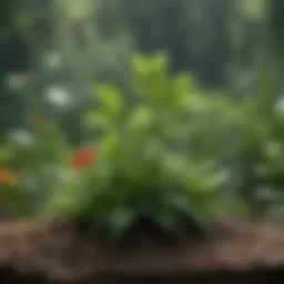 Herbal plants known for their medicinal properties