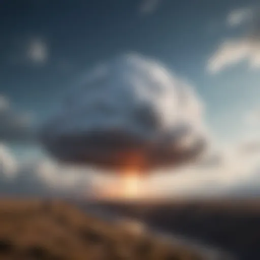 Illustration of cloud security threats