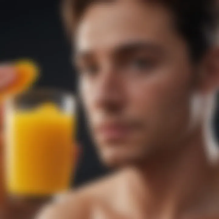 Antioxidant-rich drink promoting immune health