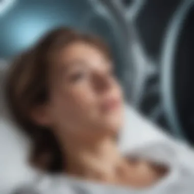 Patient Relaxation During Hyperbaric Therapy Patient experiencing relaxation in a hyperbaric chamber.
