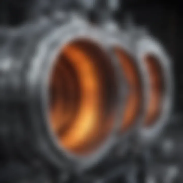 Performance metrics of heat exchangers shown graphically