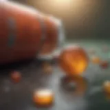 Illustration of common antibiotics used in Lyme disease treatment
