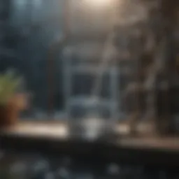 Schematic diagram of a water filtration system