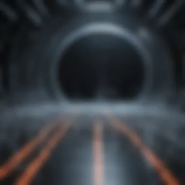 Visualizing the Echo Chamber Effect An illustration of an echo chamber effect with sound waves