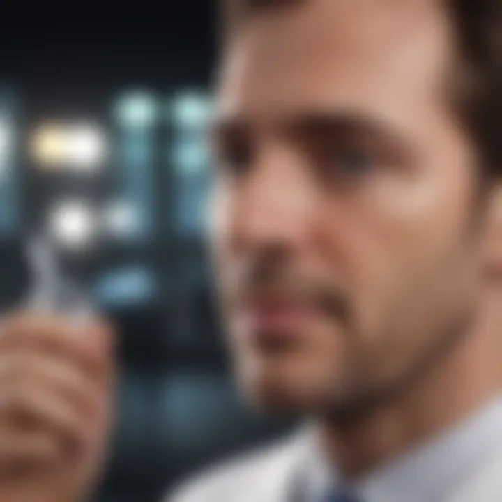 Visual representation of ethical principles guiding clinical research
