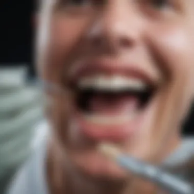 Expertise in Tooth Polishing Techniques Dental professional conducting tooth polishing