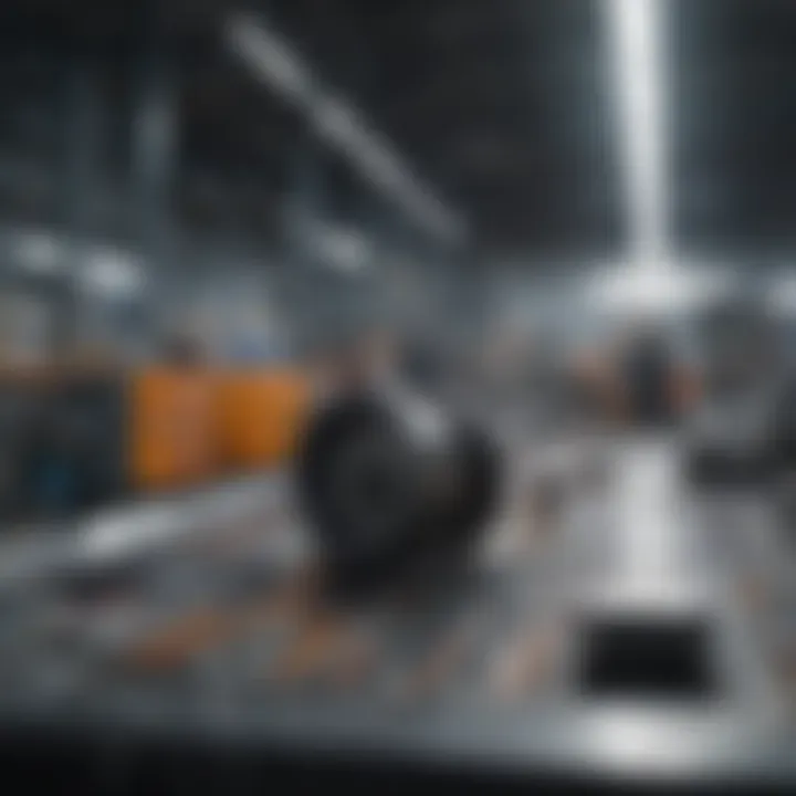 A visual representation of regulatory compliance in manufacturing operations