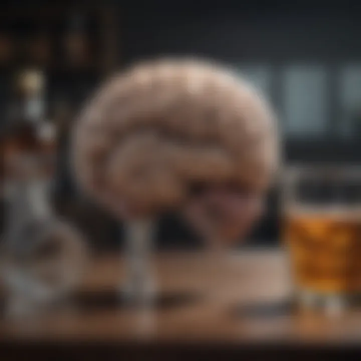 Cognitive functions affected by alcohol-related brain damage